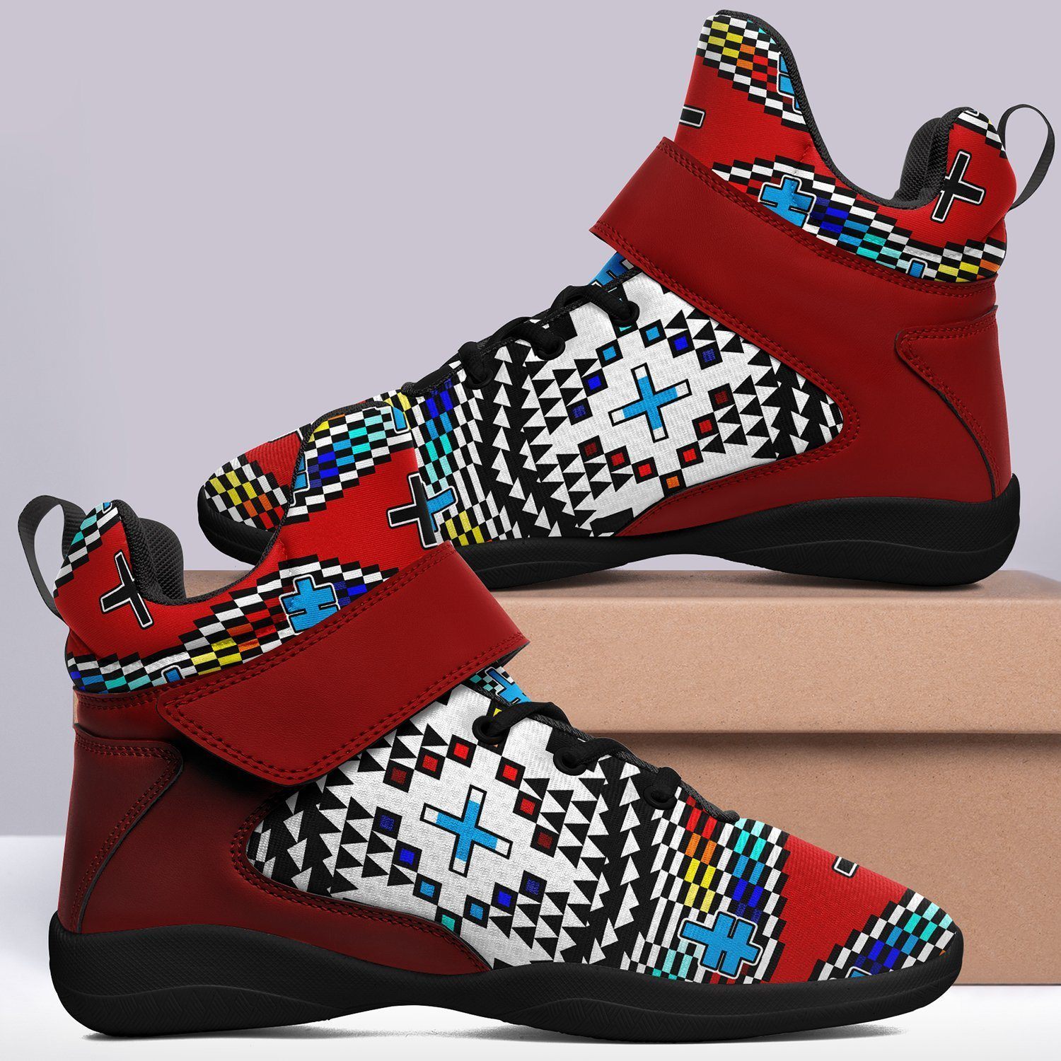 Dragonflies Ipottaa Basketball / Sport High Top Shoes - Black Sole 49 Dzine