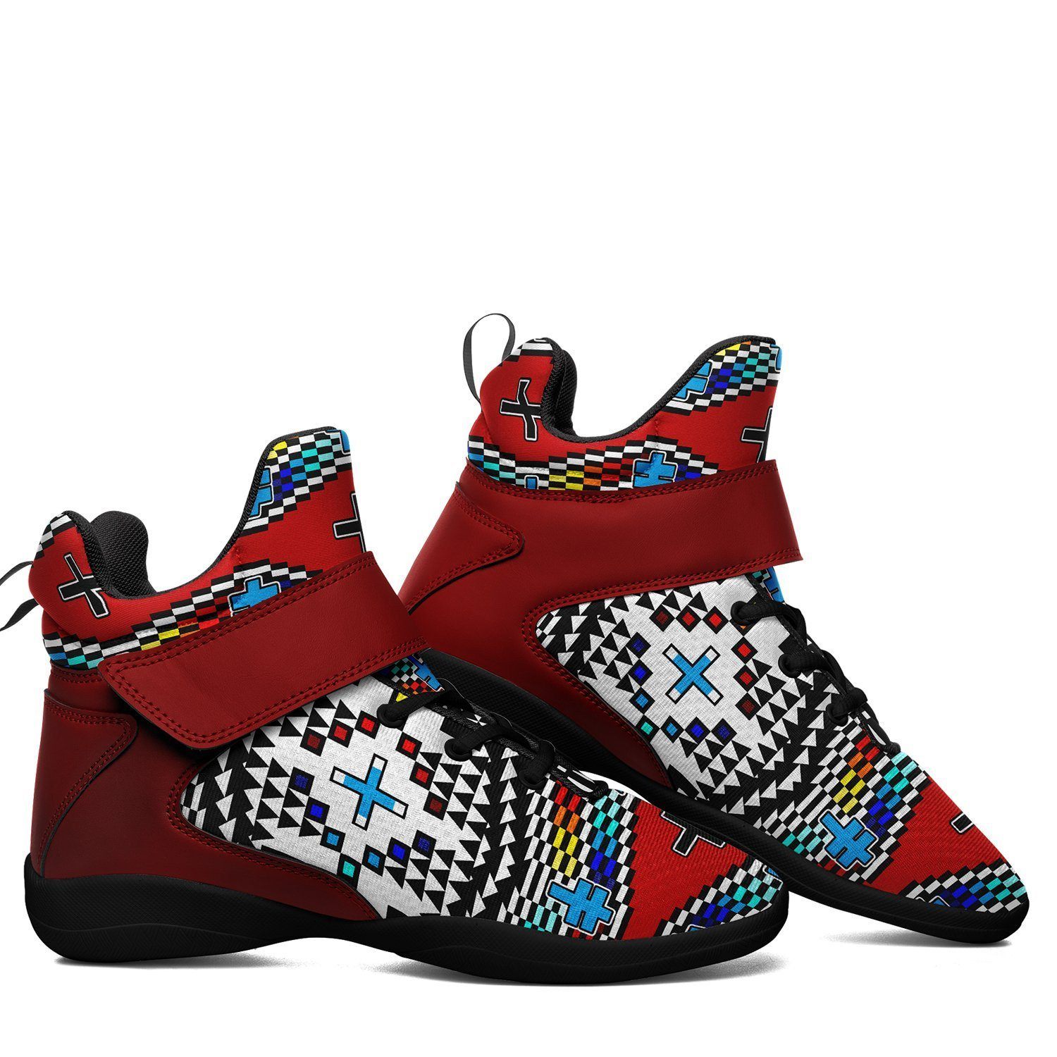 Dragonflies Ipottaa Basketball / Sport High Top Shoes - Black Sole 49 Dzine