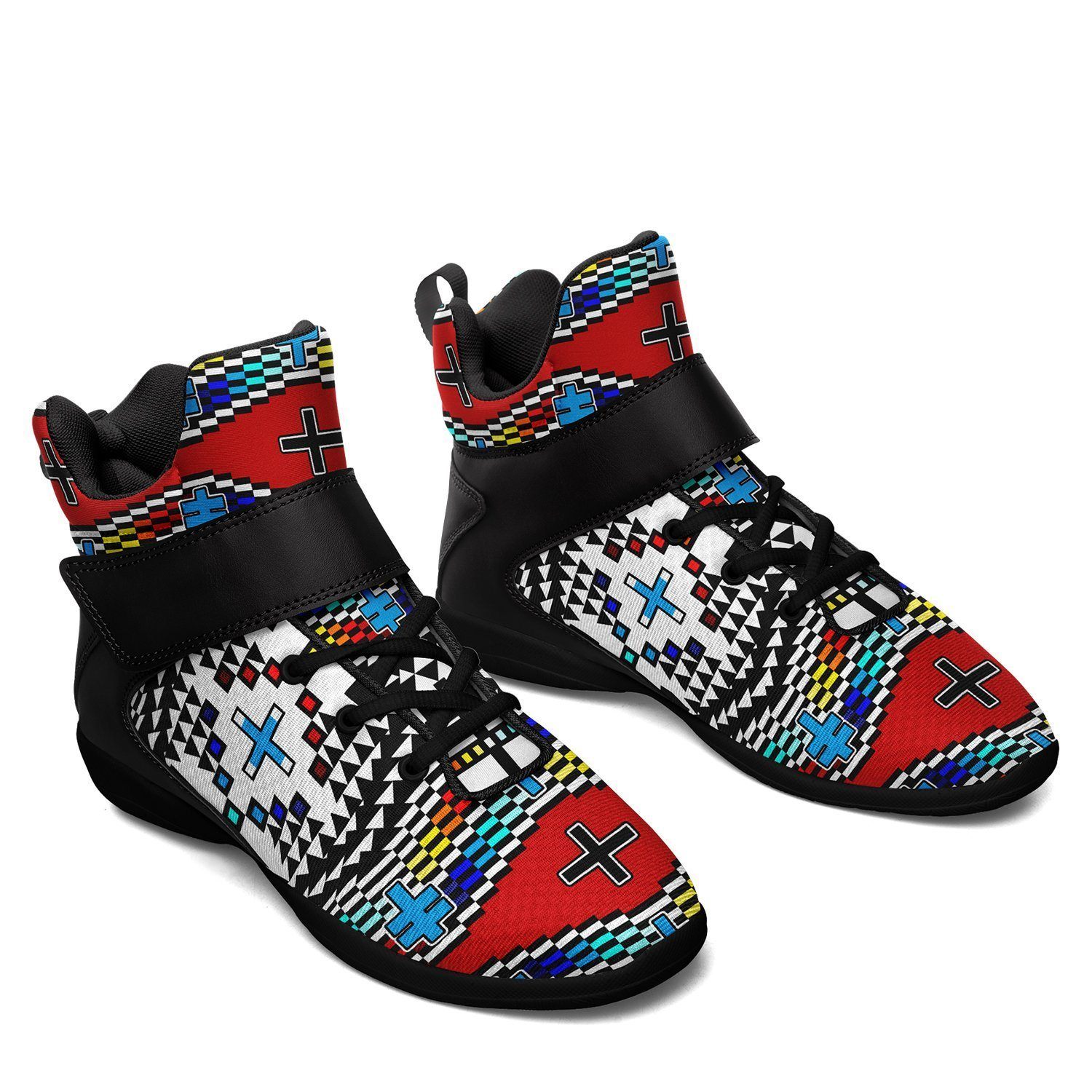 Dragonflies Ipottaa Basketball / Sport High Top Shoes - Black Sole 49 Dzine