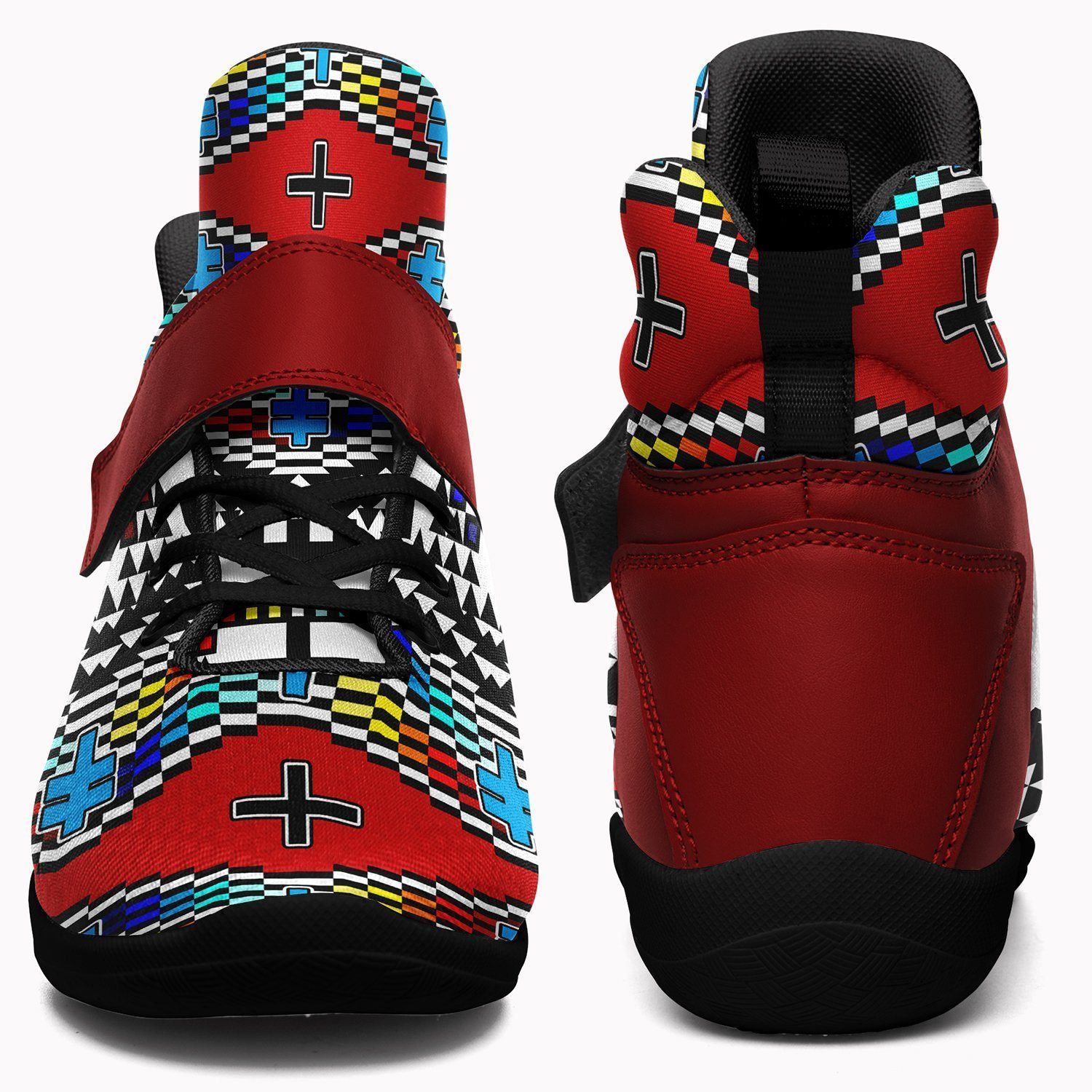 Dragonflies Ipottaa Basketball / Sport High Top Shoes - Black Sole 49 Dzine