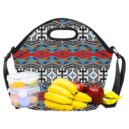 dragonflies Neoprene Lunch Bag/Large (Model 1669) Neoprene Lunch Bag/Large (1669) e-joyer
