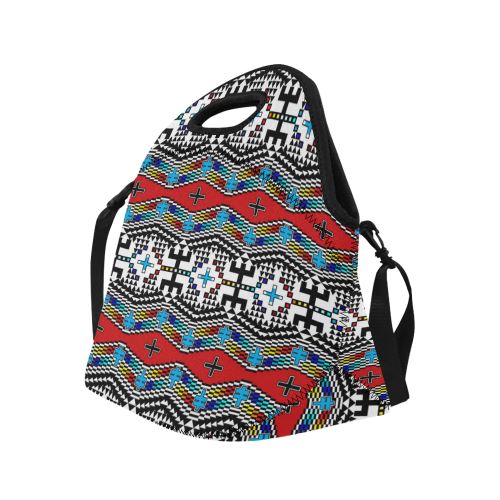 dragonflies Neoprene Lunch Bag/Large (Model 1669) Neoprene Lunch Bag/Large (1669) e-joyer