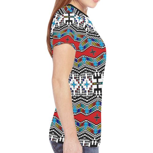 dragonflies New All Over Print T-shirt for Women (Model T45) New All Over Print T-shirt for Women (T45) e-joyer