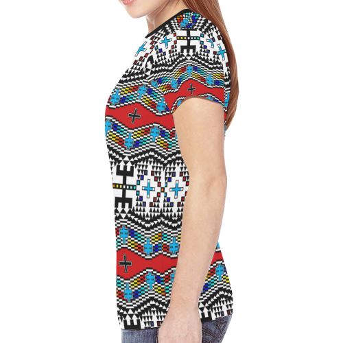 dragonflies New All Over Print T-shirt for Women (Model T45) New All Over Print T-shirt for Women (T45) e-joyer