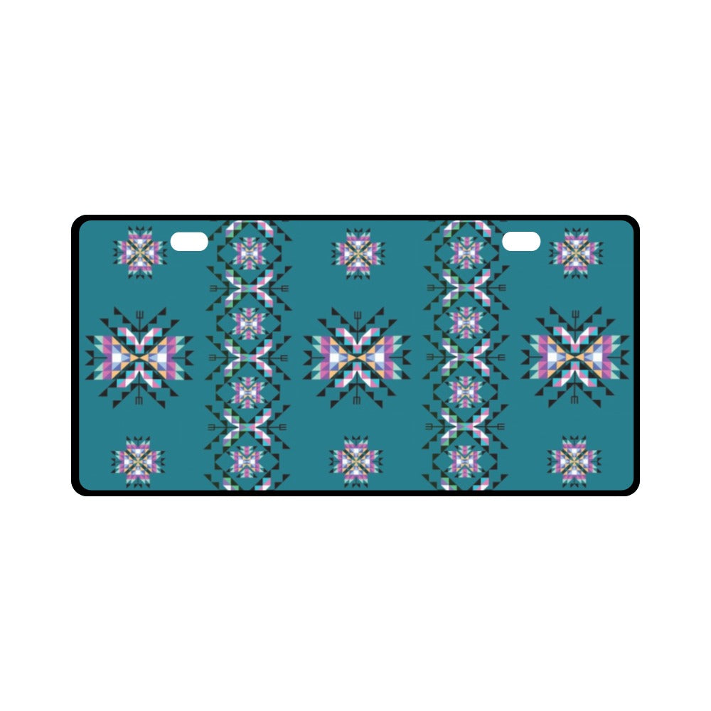 Medicine Lodge Dark Winter License Plate