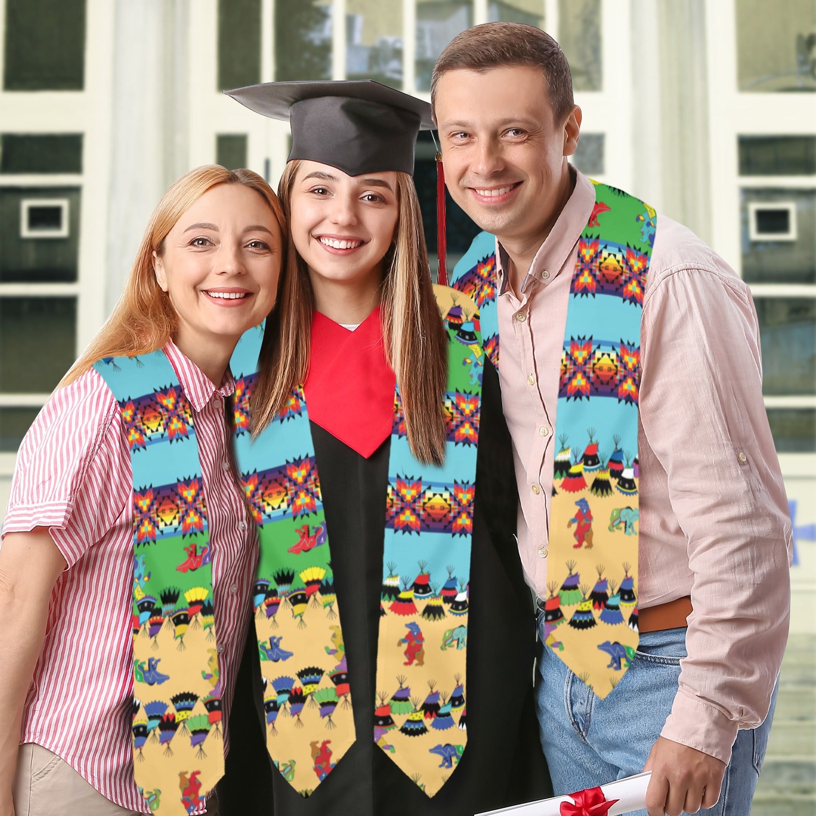 Bear Medicine Graduation Stole