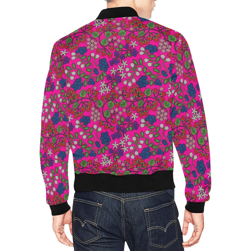 Takwakin Harvest Blush All Over Print Bomber Jacket for Men