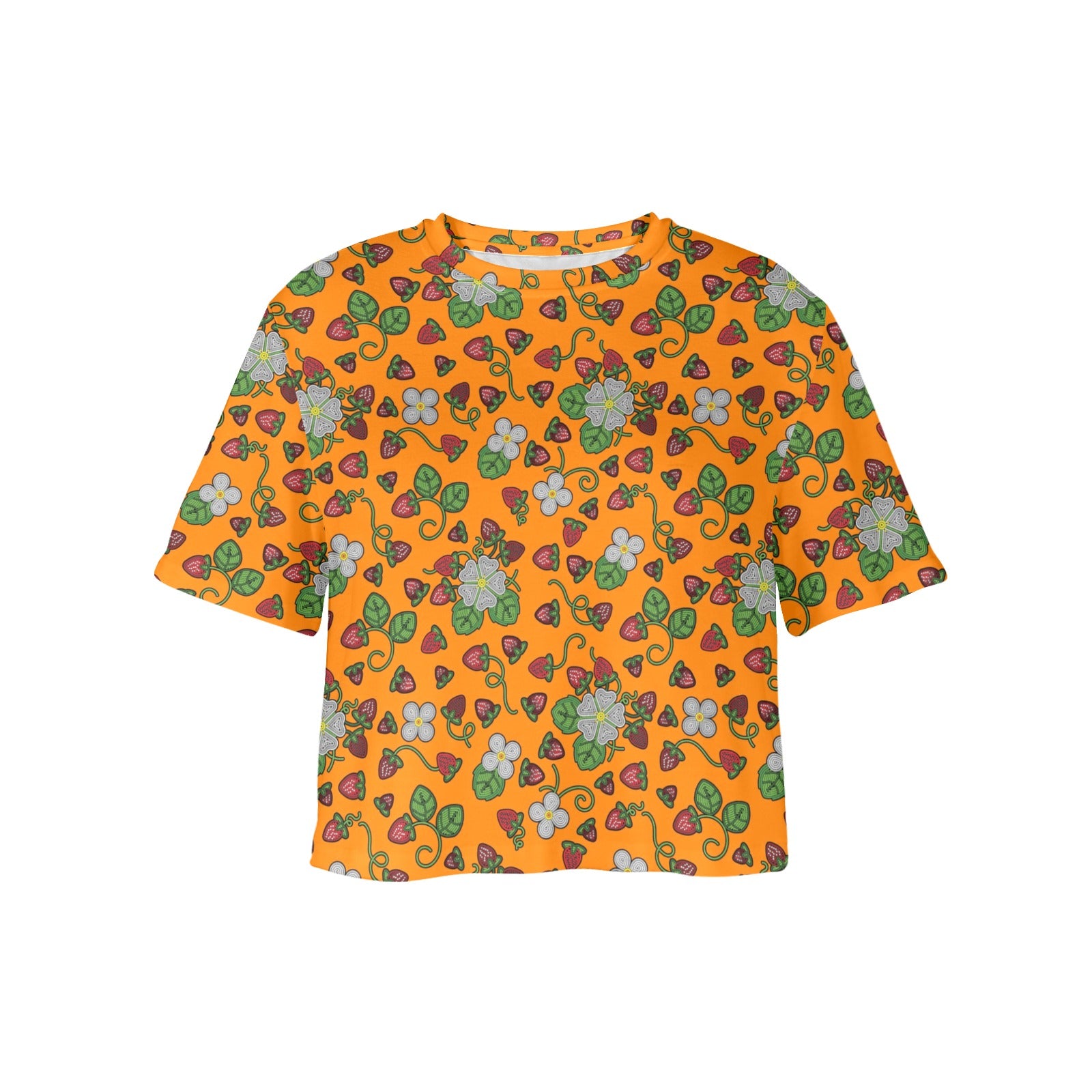 Strawberry Dreams Carrot Women's Cropped T-shirt