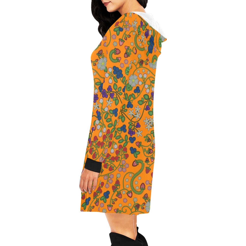Grandmother Stories Carrot Hoodie Dress