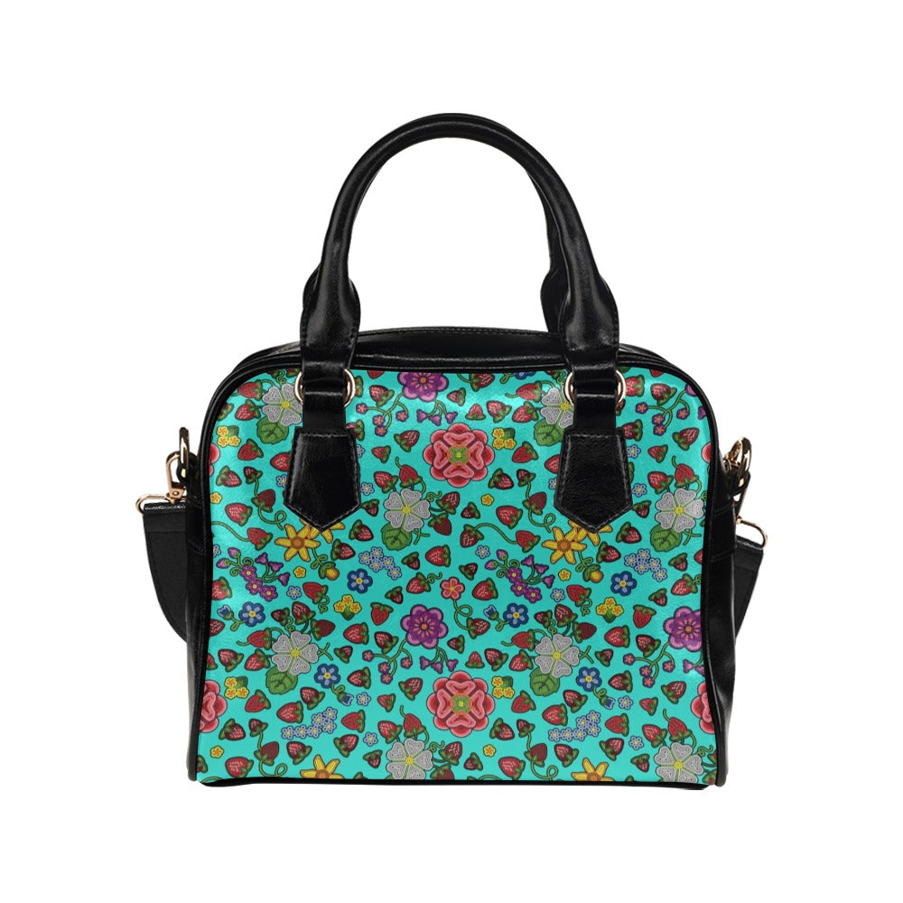 Berry Pop Turquoise Shoulder Handbag