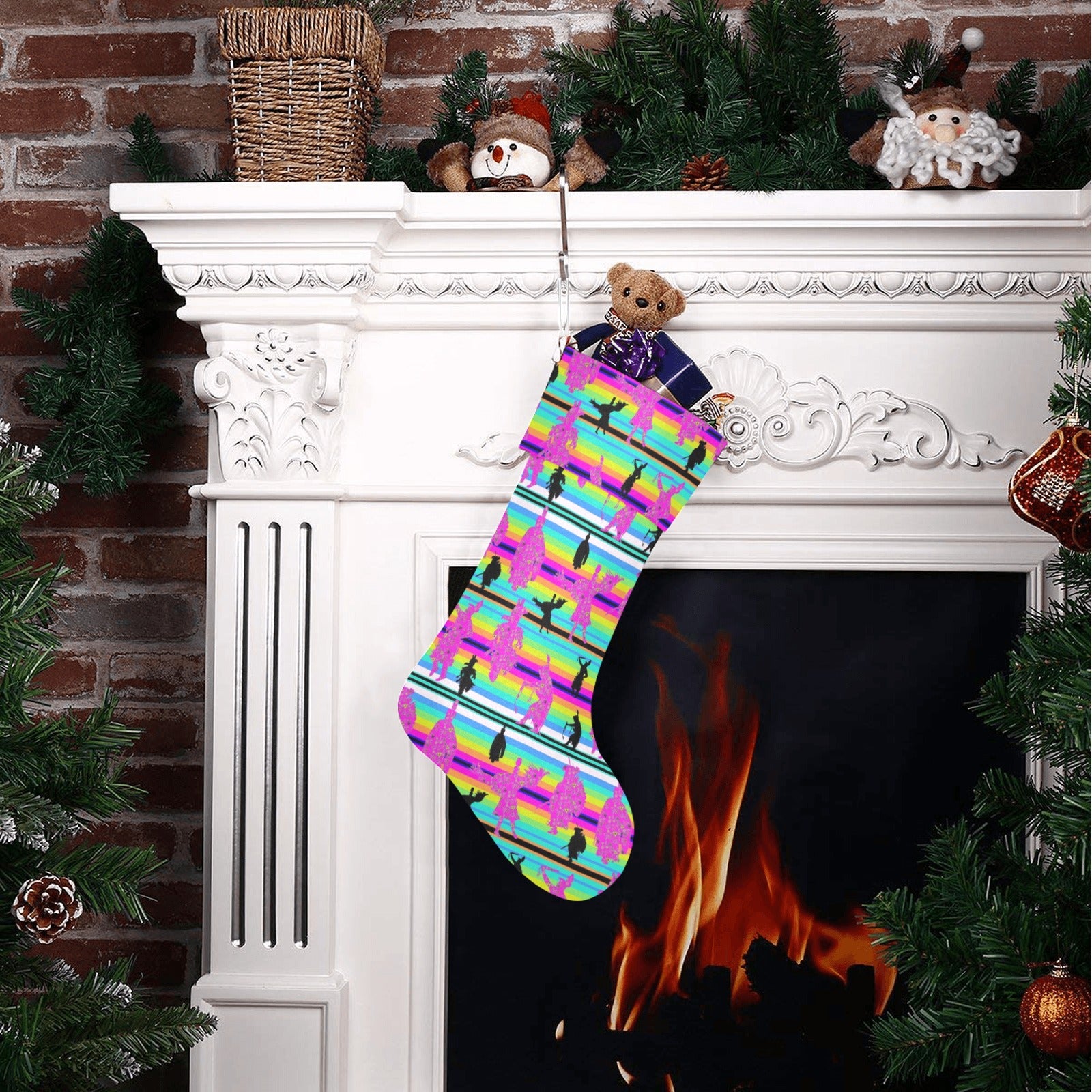 Dancers Sunset Contest Christmas Stocking