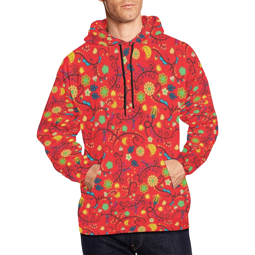 Nipin Blossom Fire Hoodie for Men (USA Size)
