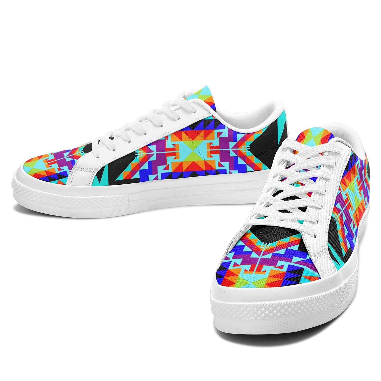 Fancy Bustle Aapisi Low Top Canvas Shoes White Sole aapisi Herman