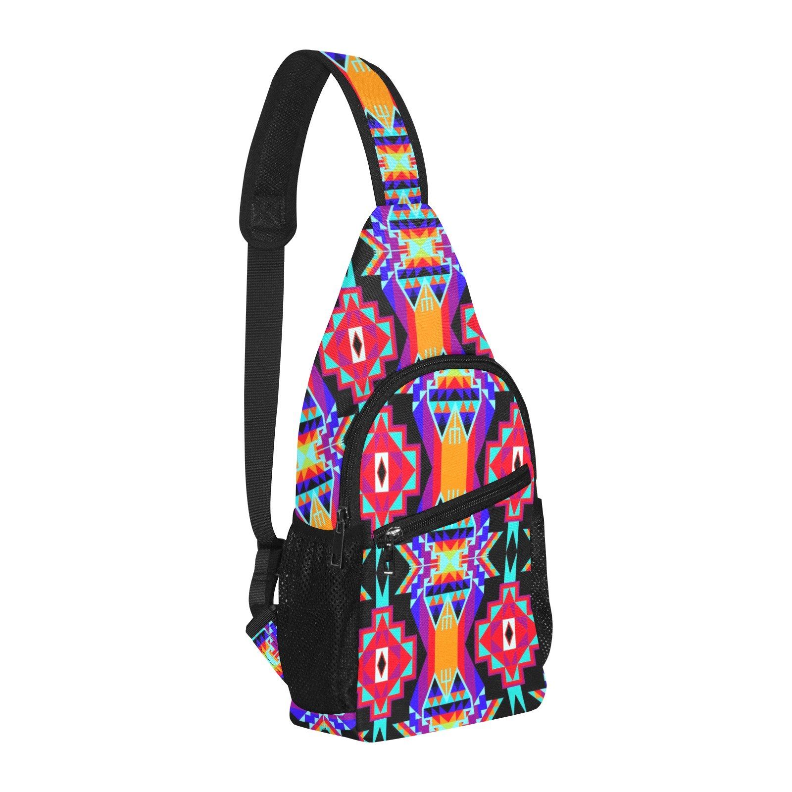 Fancy Bustle All Over Print Chest Bag (Model 1719) All Over Print Chest Bag (1719) e-joyer