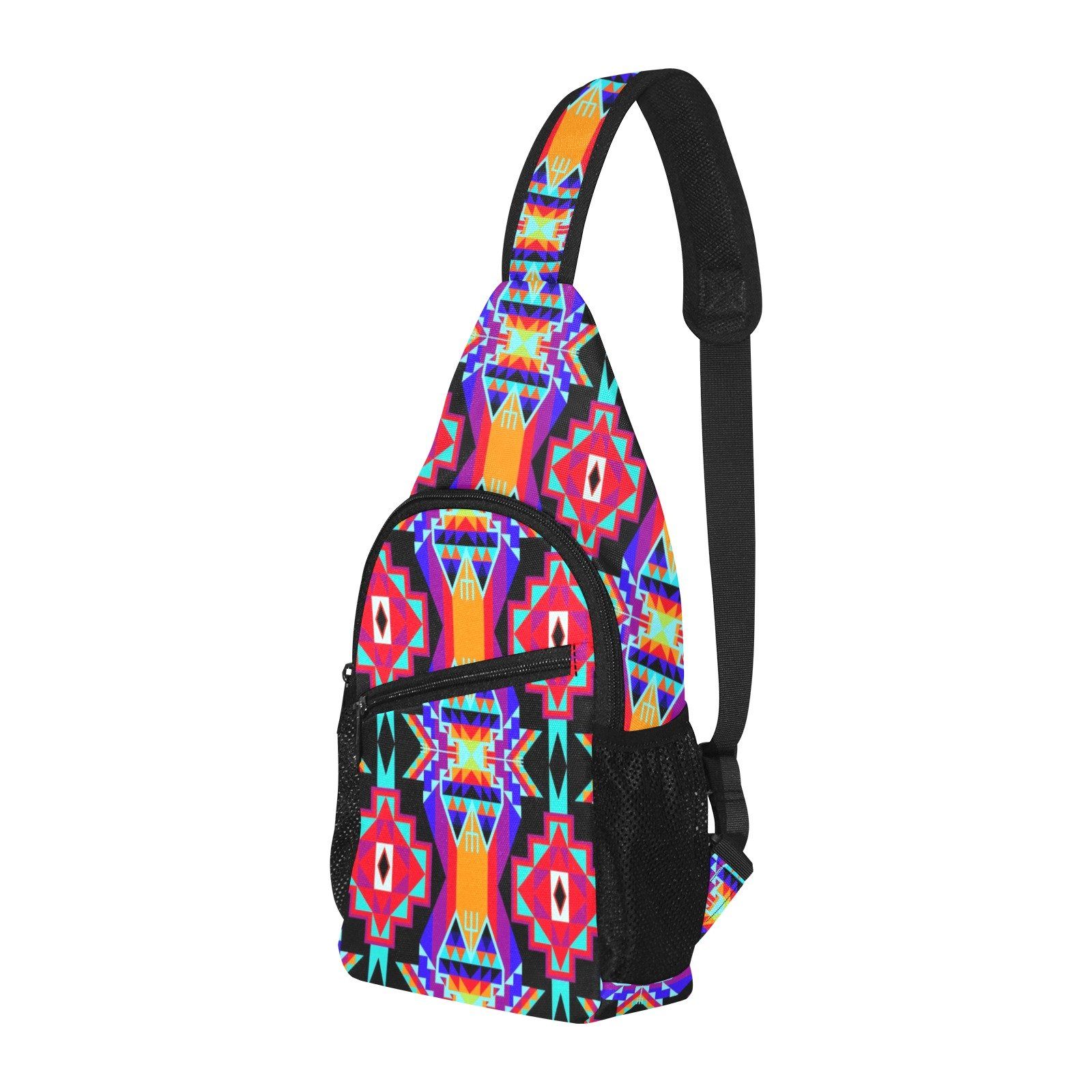 Fancy Bustle All Over Print Chest Bag (Model 1719) All Over Print Chest Bag (1719) e-joyer