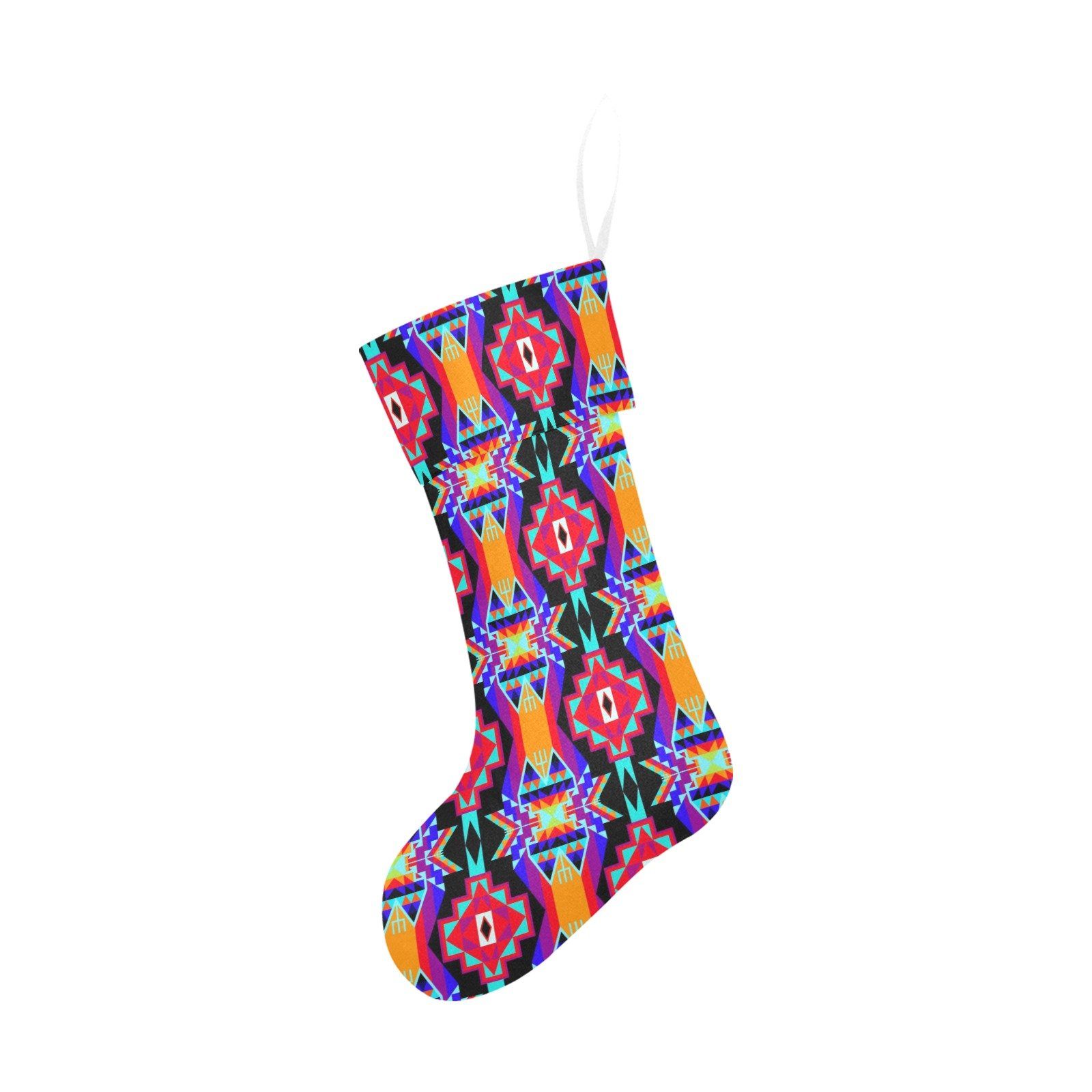 Fancy Bustle Christmas Stocking holiday stocking e-joyer