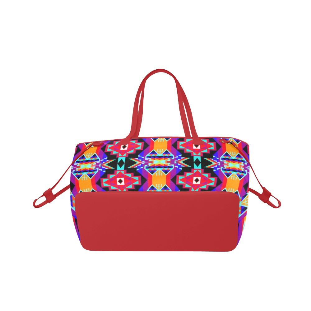 Fancy Bustle Clover Canvas Tote Bag (Model 1661) Clover Canvas Tote Bag (1661) e-joyer