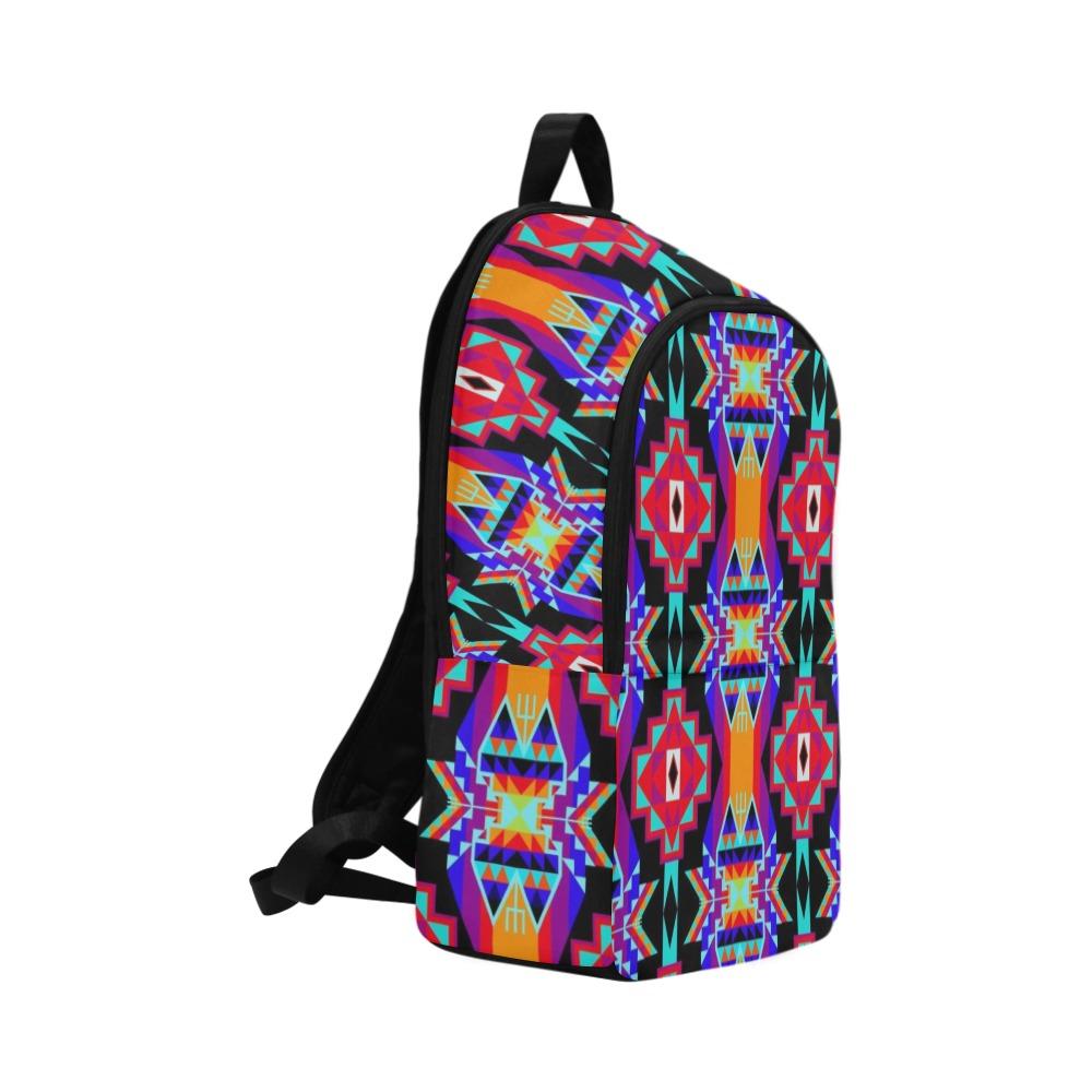 Fancy Bustle Fabric Backpack for Adult (Model 1659) Casual Backpack for Adult (1659) e-joyer