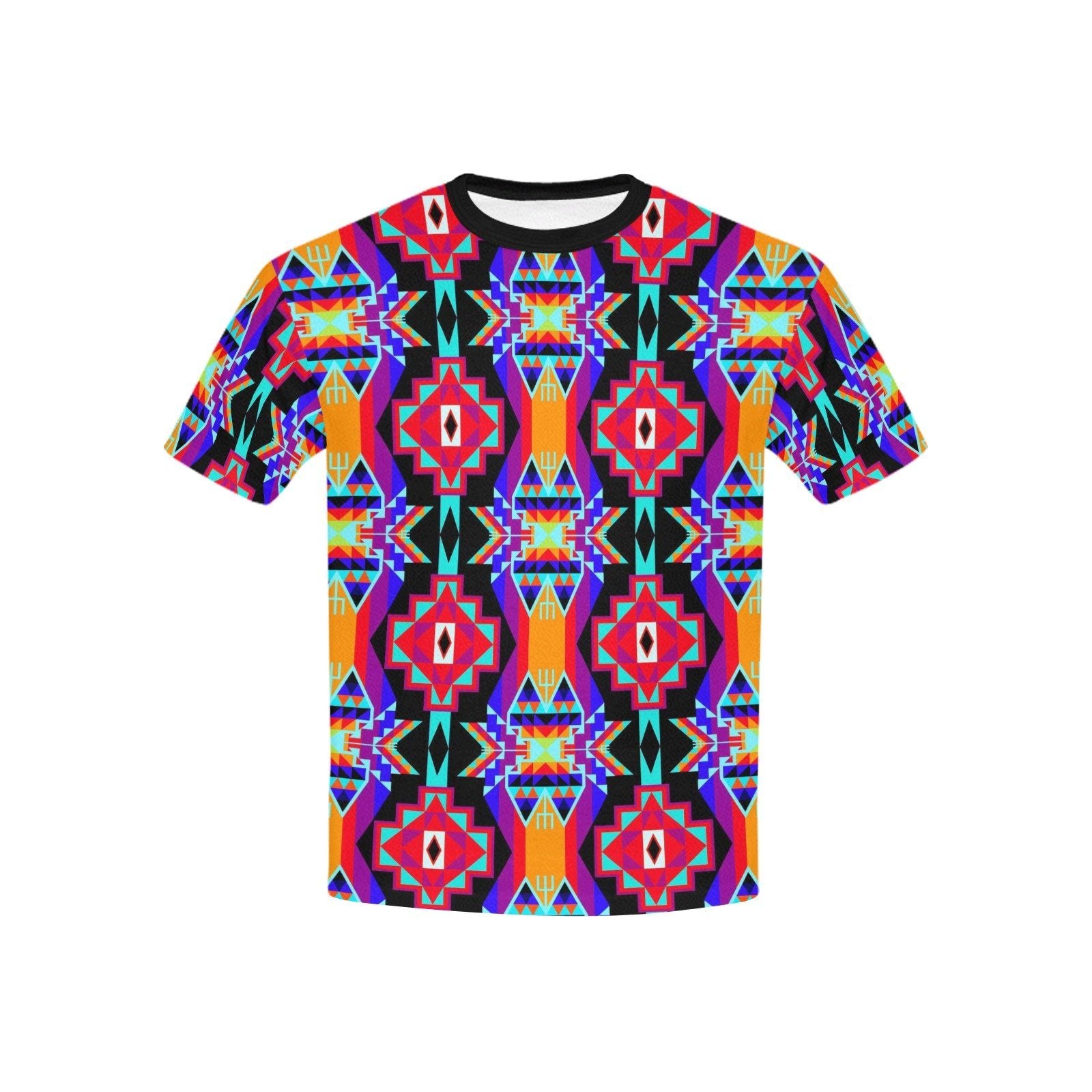 Fancy Bustle Kids' All Over Print T-shirt (USA Size) (Model T40) All Over Print T-shirt for Kid (T40) e-joyer