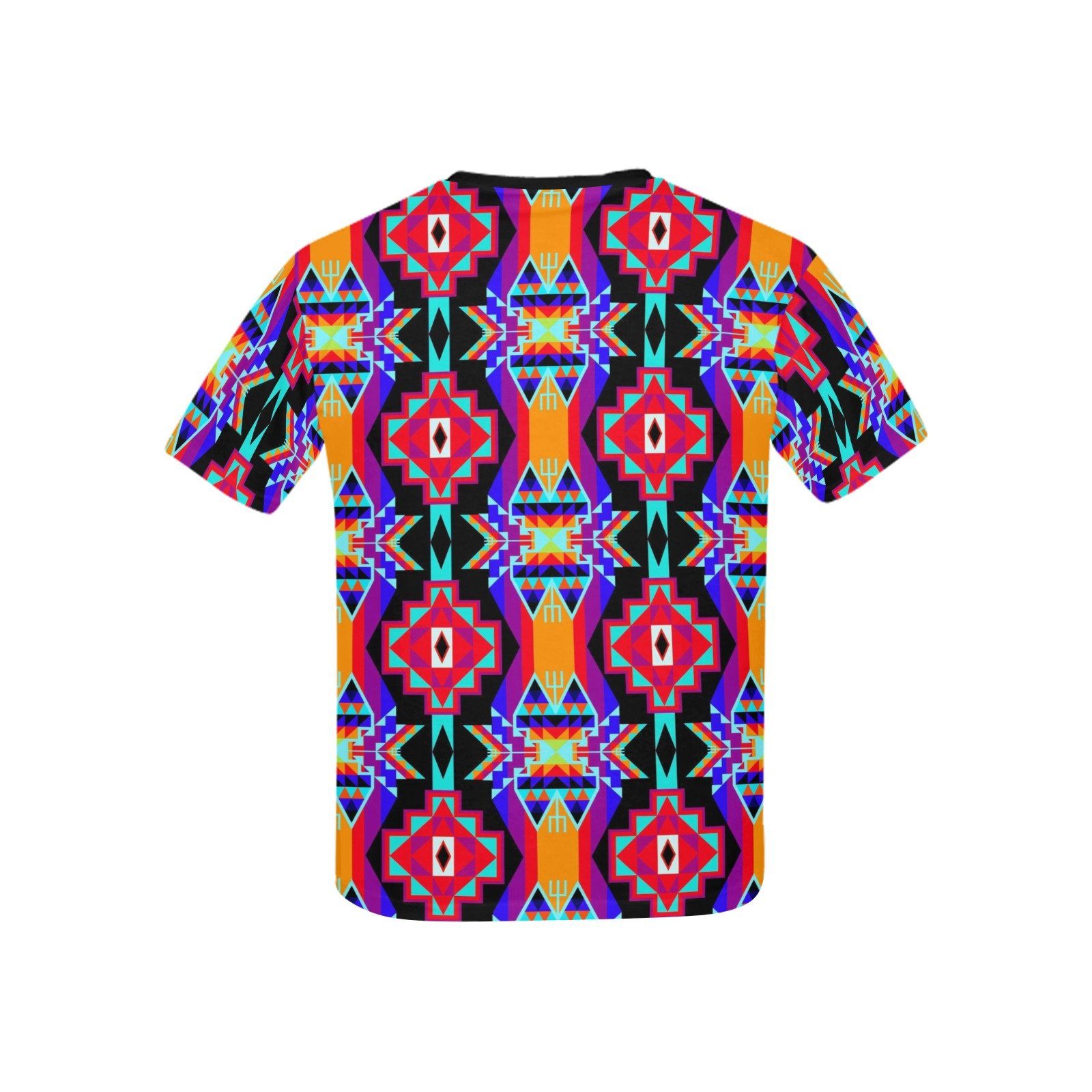 Fancy Bustle Kids' All Over Print T-shirt (USA Size) (Model T40) All Over Print T-shirt for Kid (T40) e-joyer
