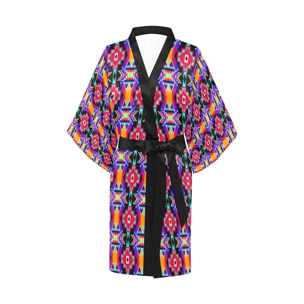 Fancy Bustle Kimono Robe Artsadd