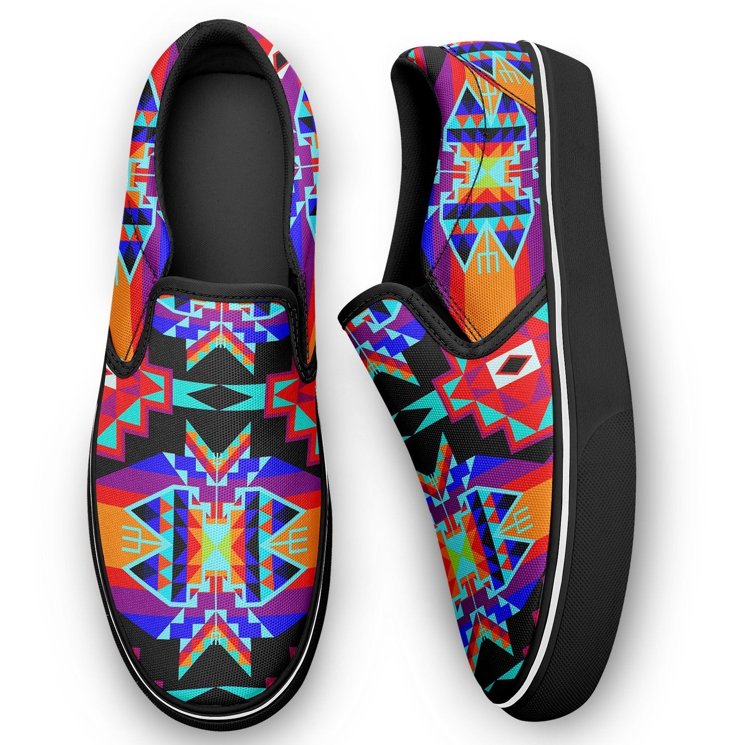 Fancy Bustle Otoyimm Kid's Canvas Slip On Shoes otoyimm Herman