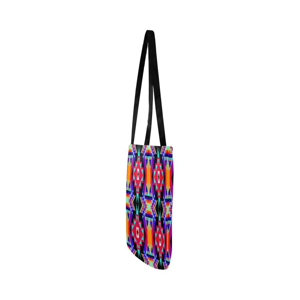 Fancy Bustle Reusable Shopping Bag Model 1660 (Two sides) Shopping Tote Bag (1660) e-joyer