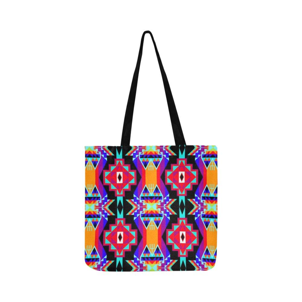 Fancy Bustle Reusable Shopping Bag Model 1660 (Two sides) Shopping Tote Bag (1660) e-joyer