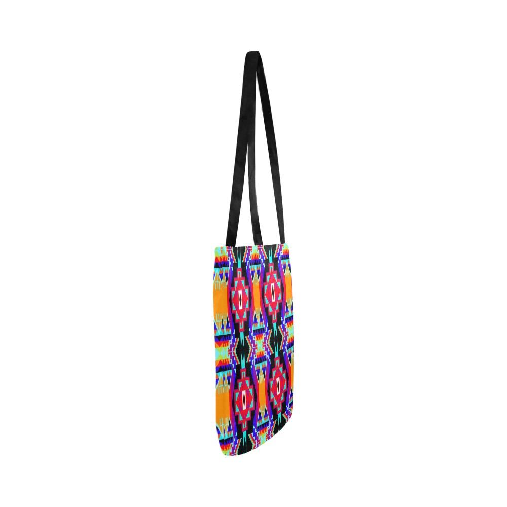 Fancy Bustle Reusable Shopping Bag Model 1660 (Two sides) Shopping Tote Bag (1660) e-joyer