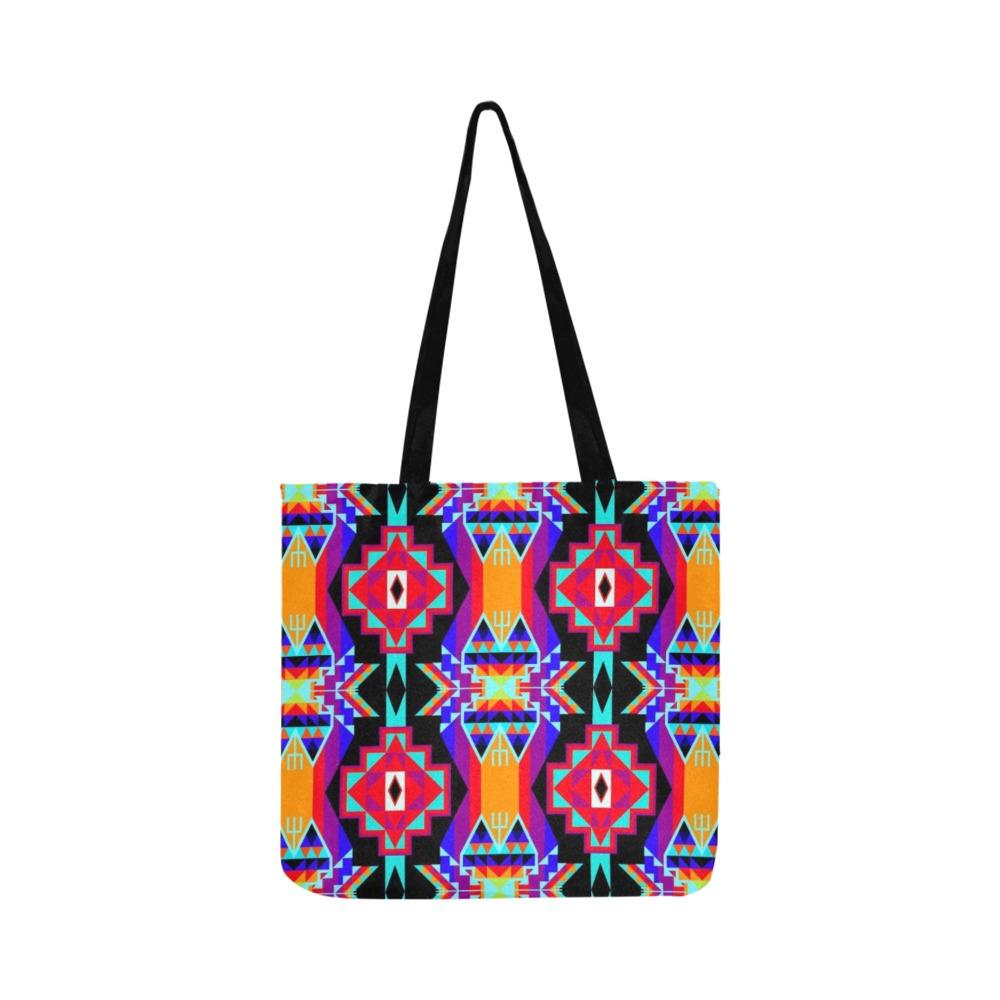 Fancy Bustle Reusable Shopping Bag Model 1660 (Two sides) Shopping Tote Bag (1660) e-joyer