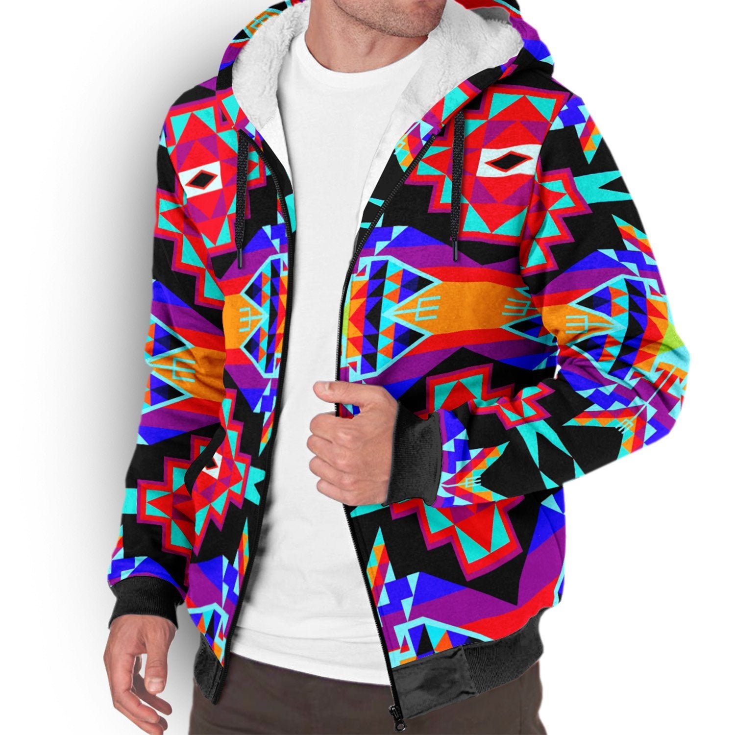 Fancy Bustle Sherpa Hoodie hoodie Herman