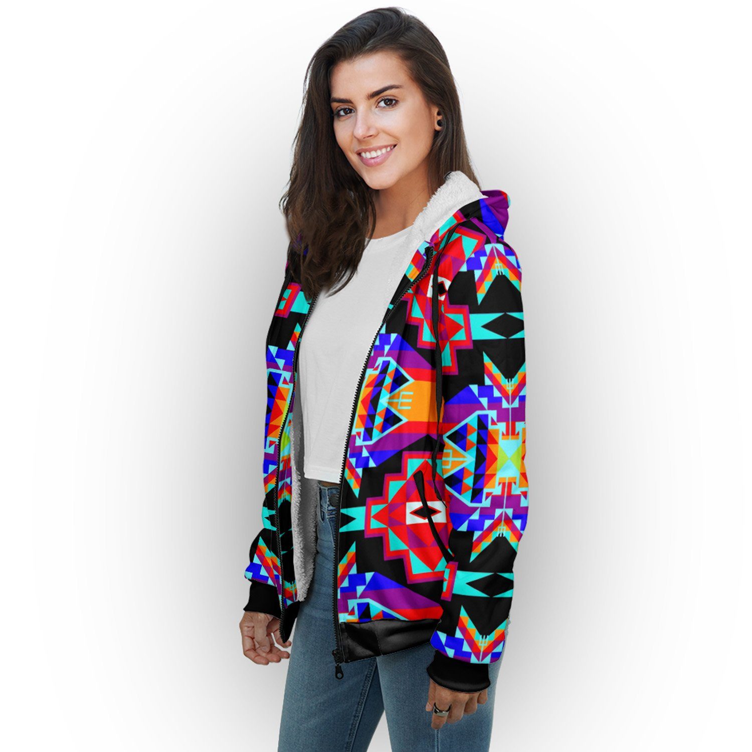 Fancy Bustle Sherpa Hoodie hoodie Herman
