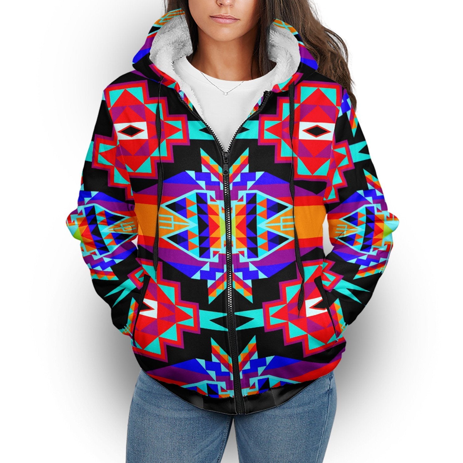Fancy Bustle Sherpa Hoodie hoodie Herman