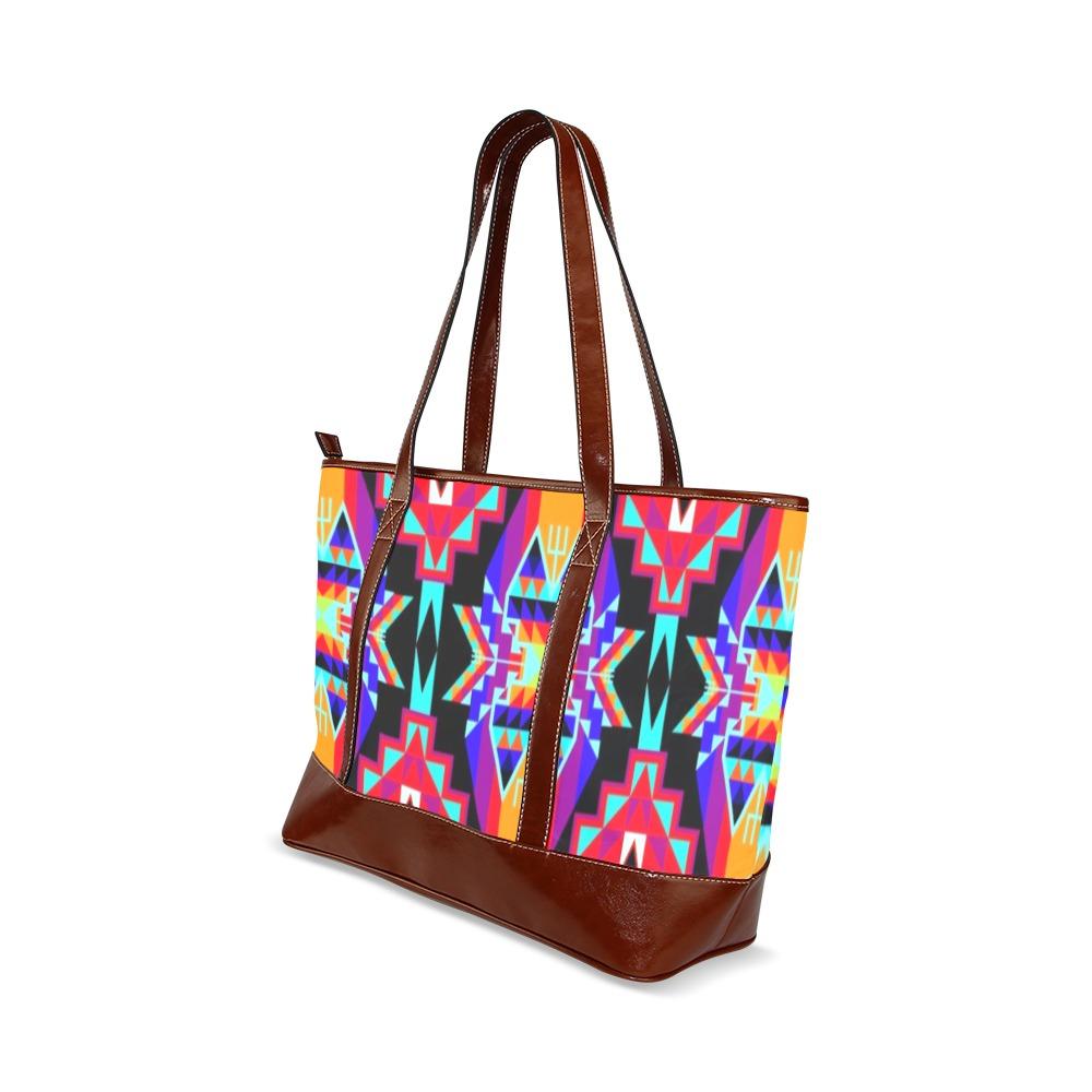 Fancy Bustle Tote Handbag (Model 1642) handbag e-joyer