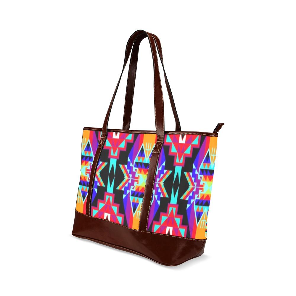 Fancy Bustle Tote Handbag (Model 1642) handbag e-joyer