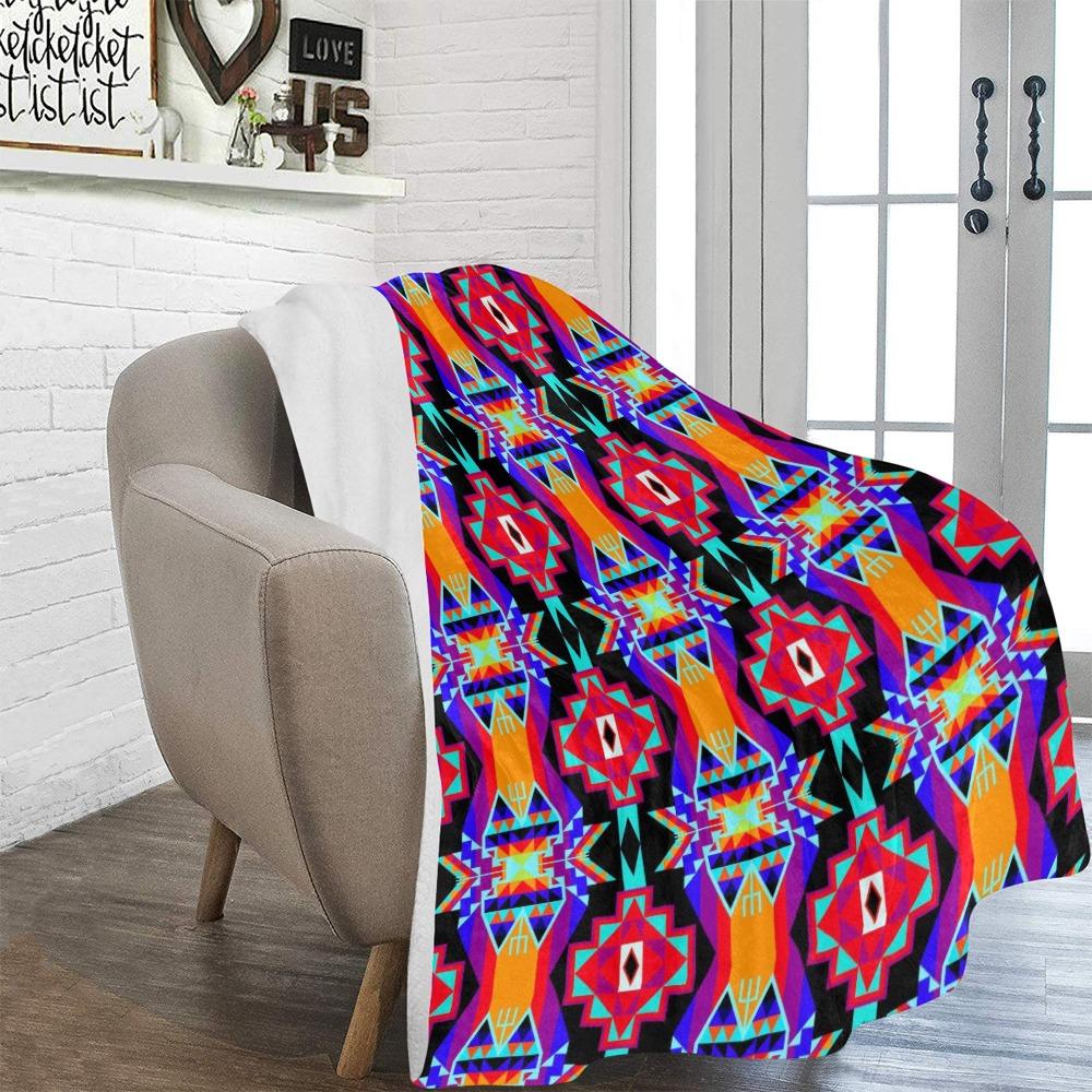 Fancy Bustle Ultra-Soft Micro Fleece Blanket 60"x80" Ultra-Soft Blanket 60''x80'' e-joyer 