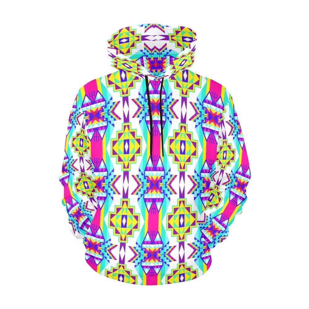 Fancy Champion All Over Print Hoodie for Women (USA Size) (Model H13) All Over Print Hoodie for Women (H13) e-joyer