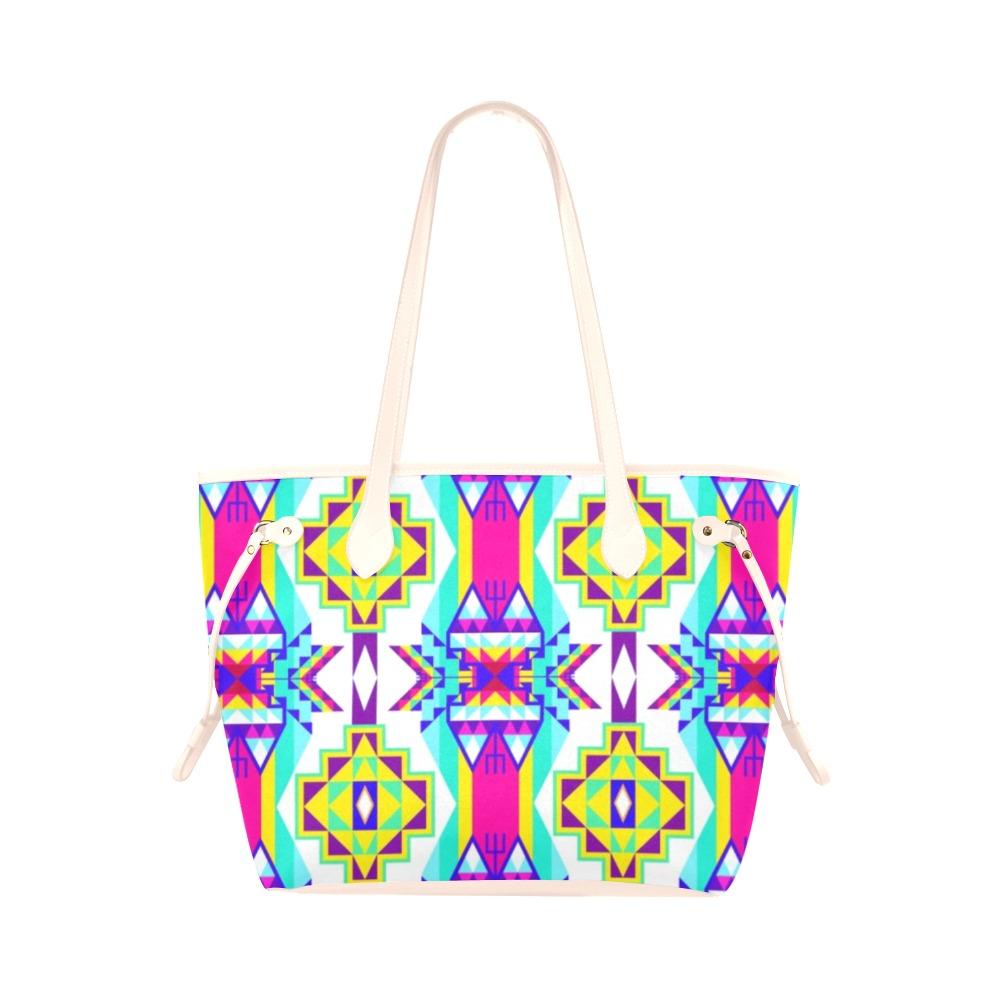 Fancy Champion Clover Canvas Tote Bag (Model 1661) Clover Canvas Tote Bag (1661) e-joyer