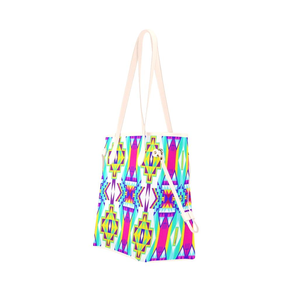 Fancy Champion Clover Canvas Tote Bag (Model 1661) Clover Canvas Tote Bag (1661) e-joyer