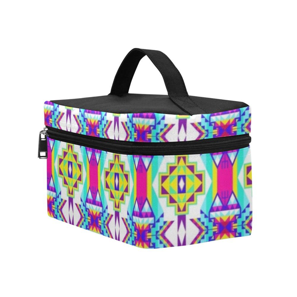 Fancy Champion Cosmetic Bag/Large (Model 1658) Cosmetic Bag e-joyer