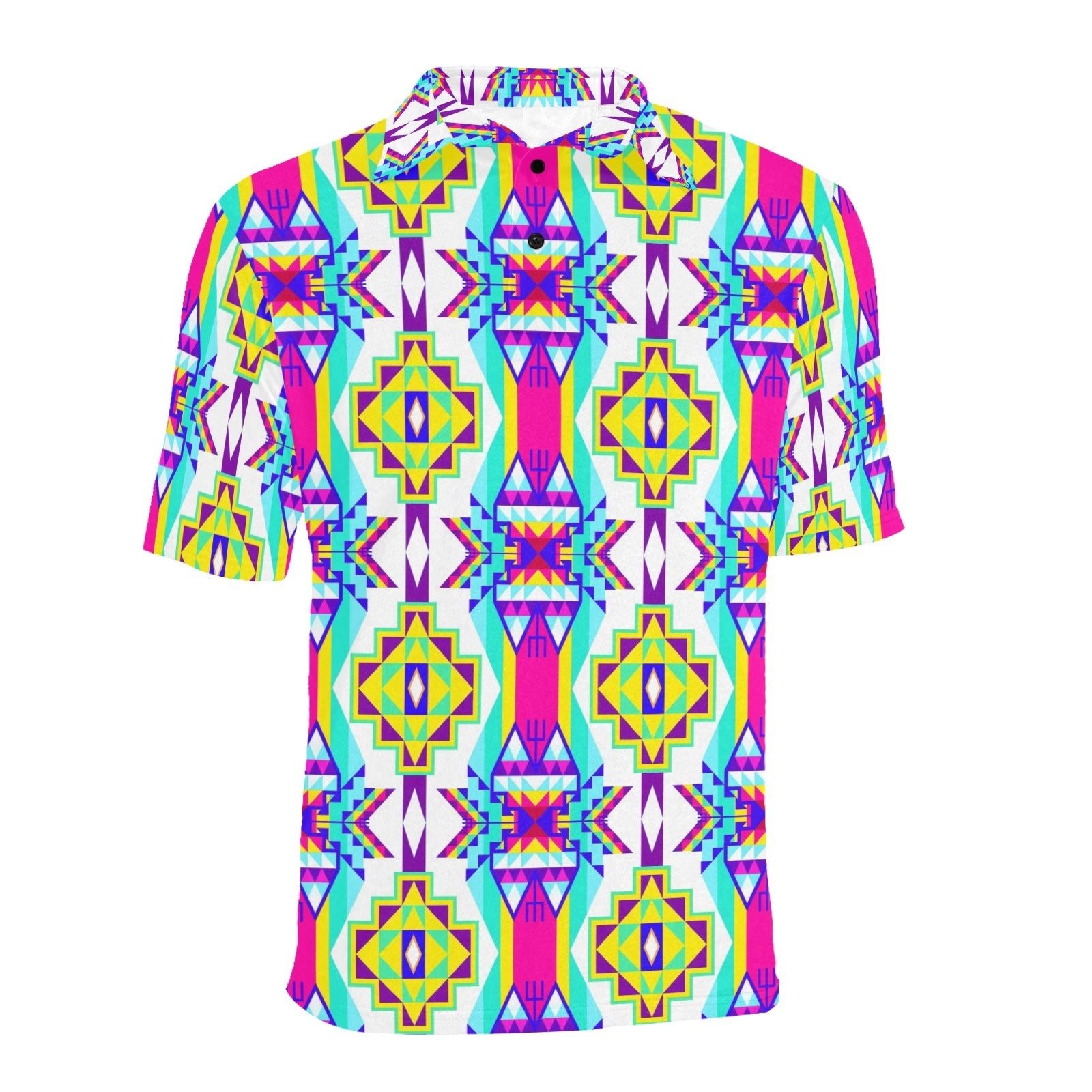 Fancy Champion Men's All Over Print Polo Shirt (Model T55) Men's Polo Shirt (Model T55) e-joyer