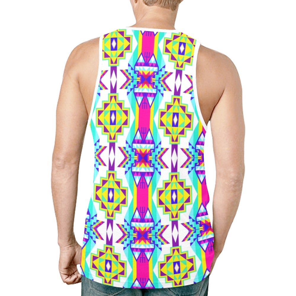 Fancy Champion New All Over Print Tank Top for Men (Model T46) New All Over Print Tank Top for Men (T46) e-joyer