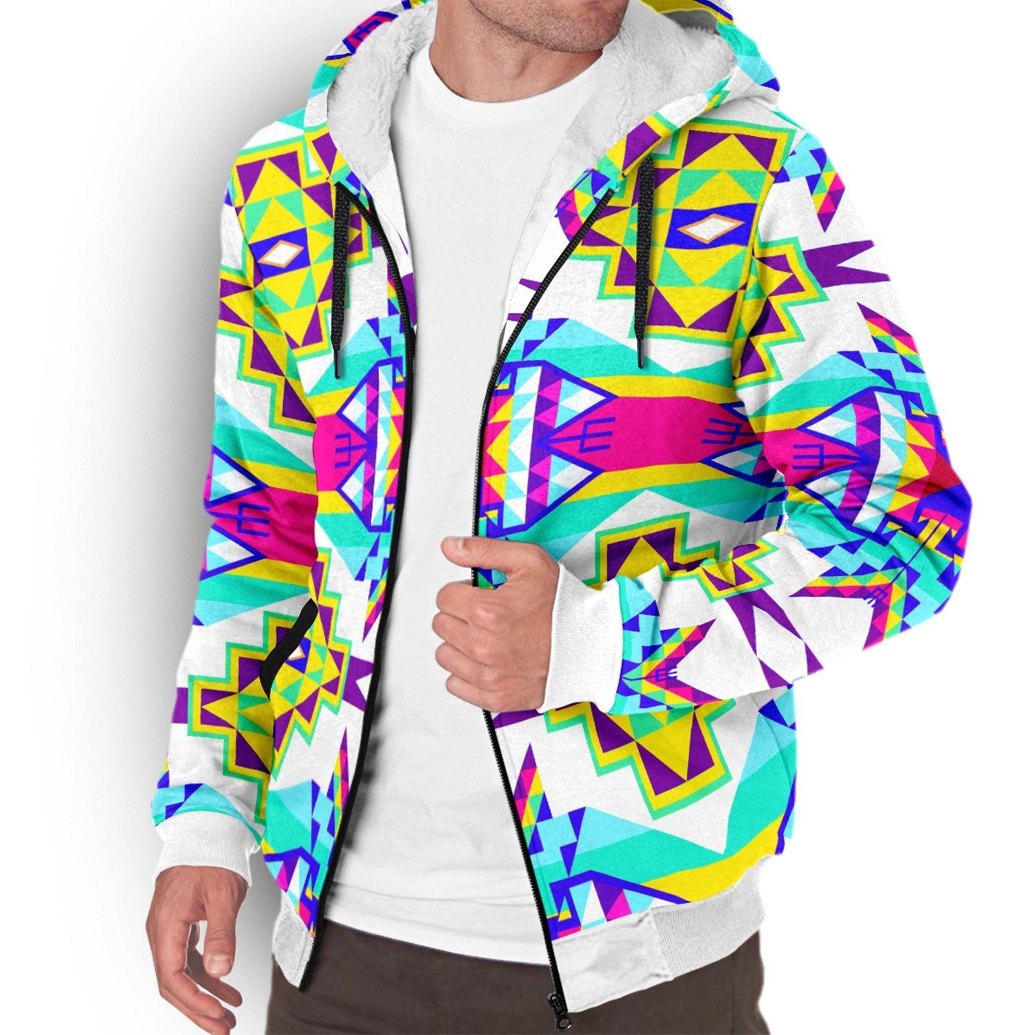 Fancy Champion Sherpa Hoodie hoodie Herman