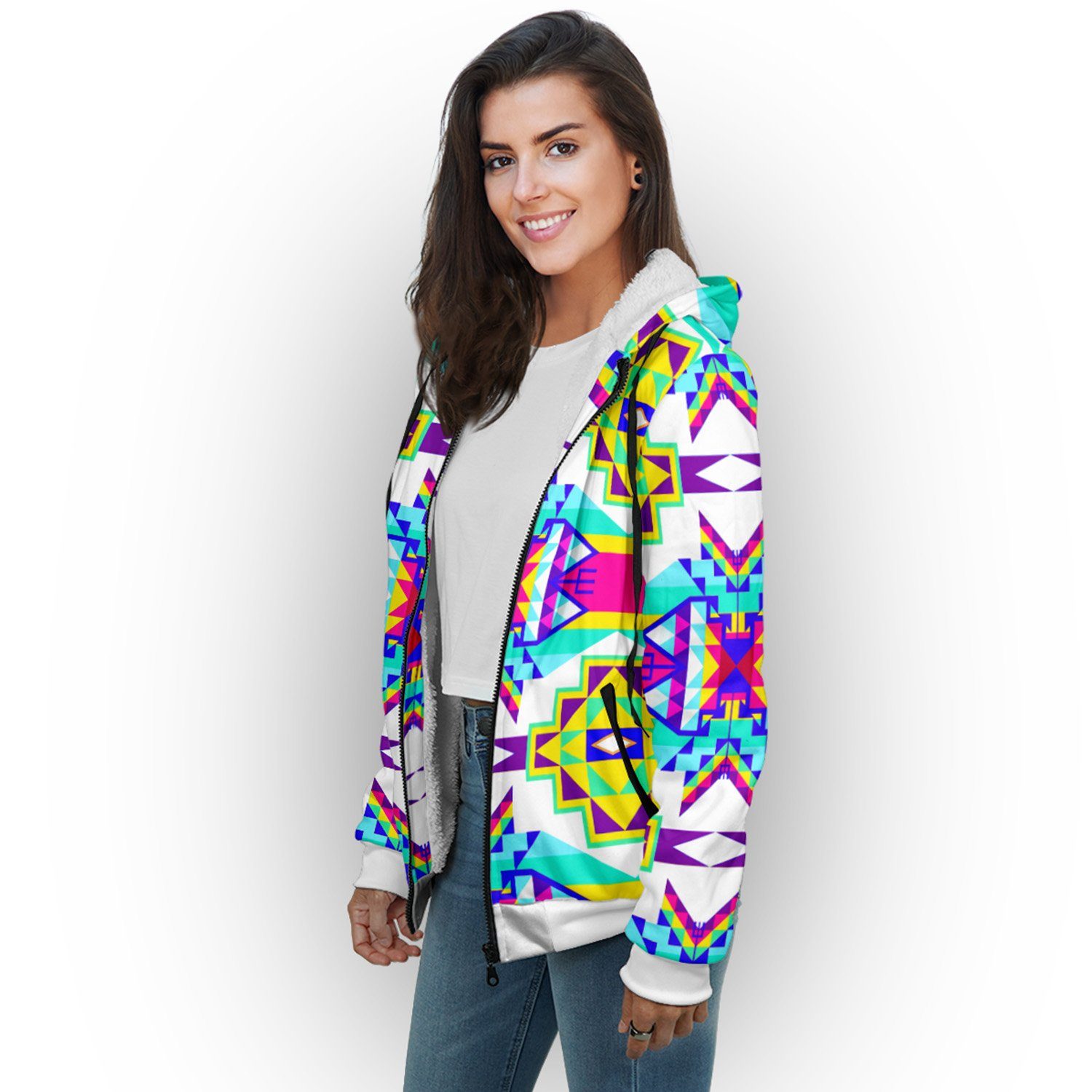 Fancy Champion Sherpa Hoodie hoodie Herman