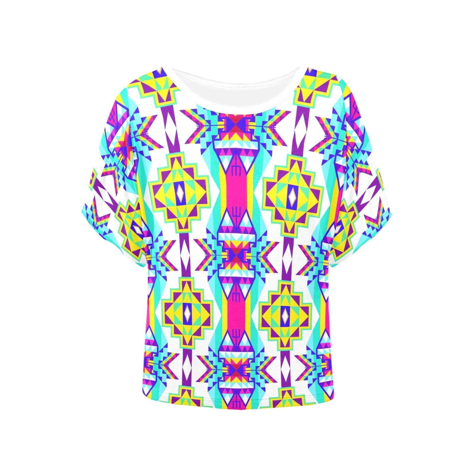 Fancy Champion Women's Batwing-Sleeved Blouse T shirt (Model T44) Women's Batwing-Sleeved Blouse T shirt (T44) e-joyer