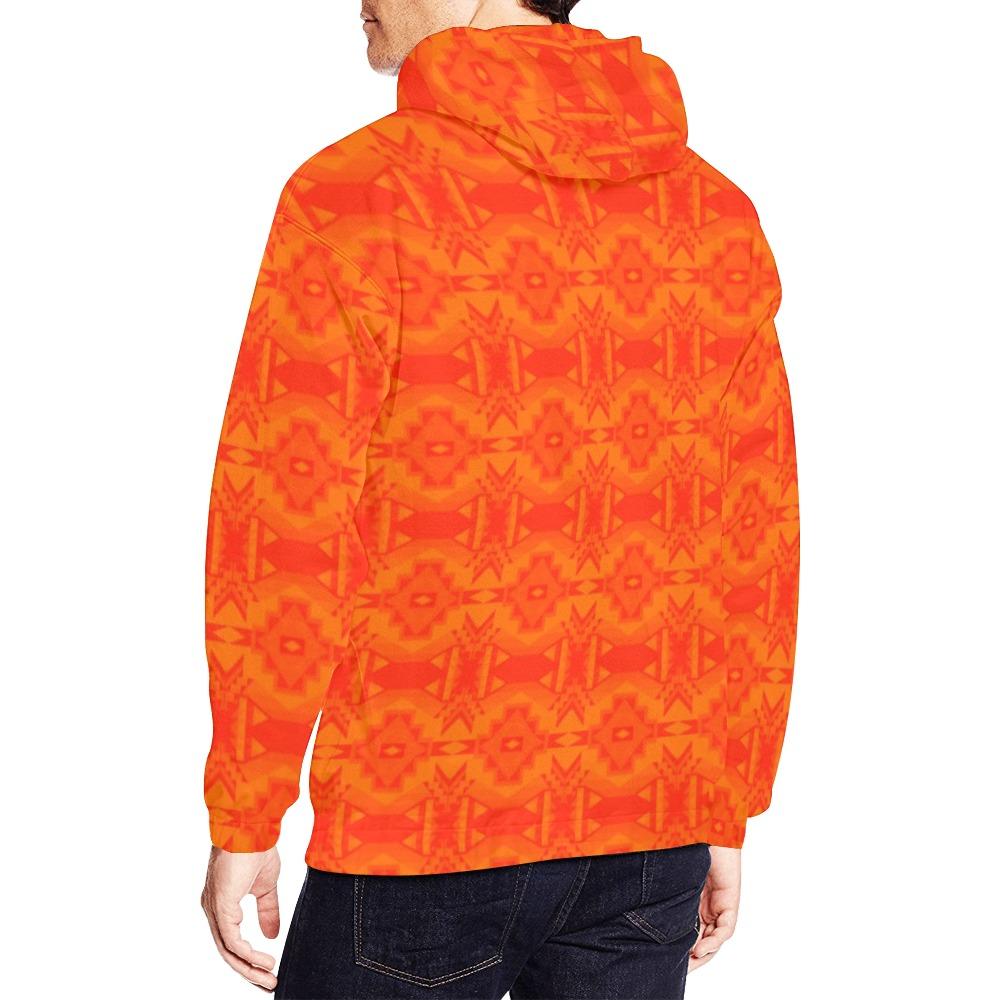 Fancy Orange Carrying Their Prayers All Over Print Hoodie for Men (USA Size) (Model H13) All Over Print Hoodie for Men (H13) e-joyer
