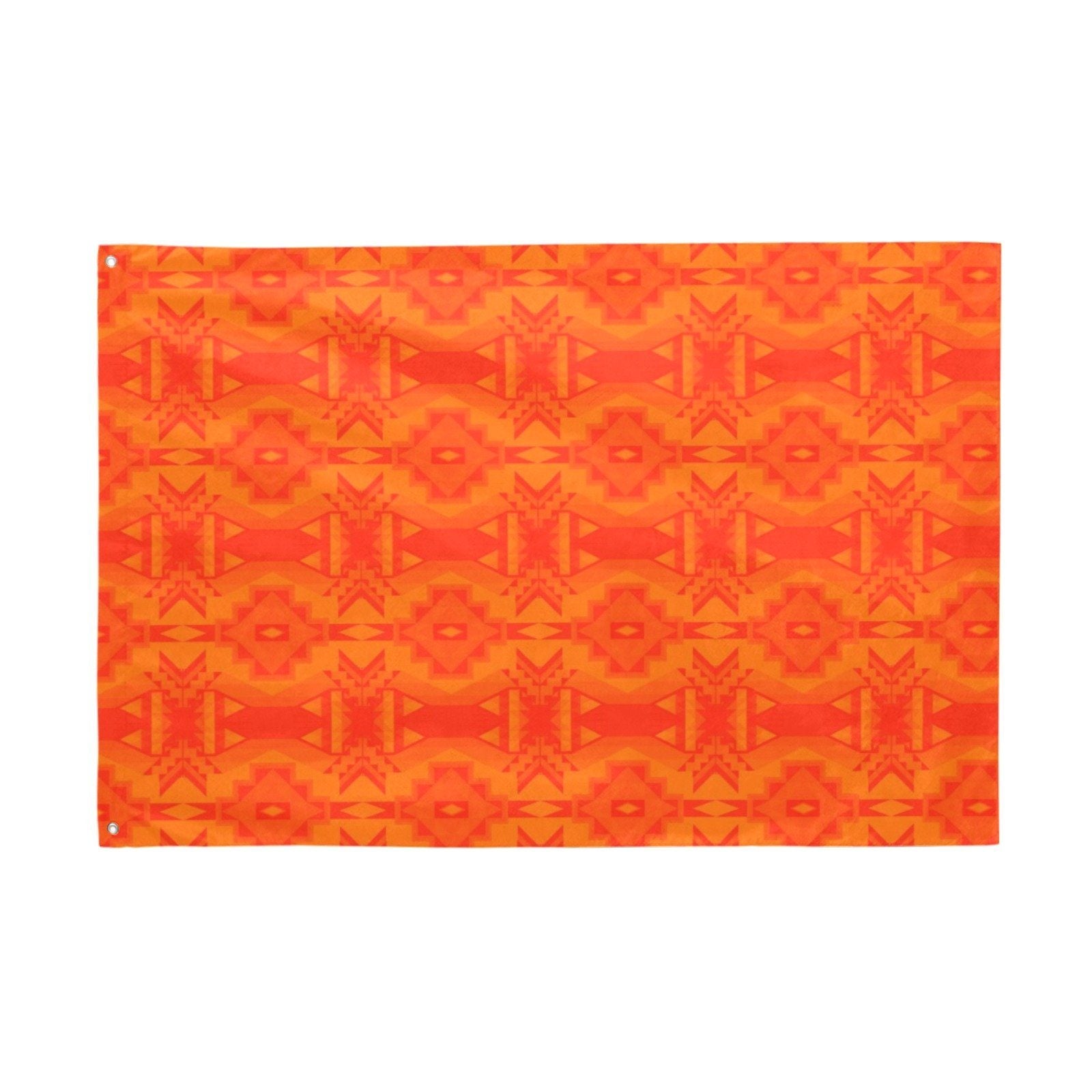 Fancy Orange Garden Flag 70"x47" Garden Flag 70"x47" e-joyer 