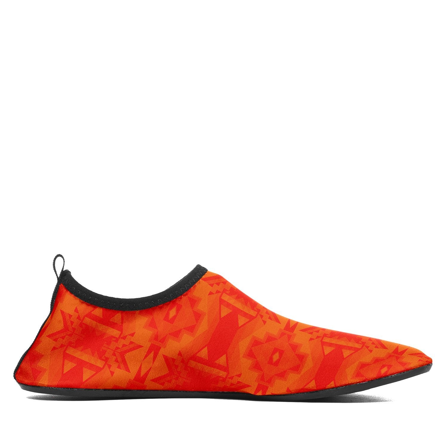 Fancy Orange Sockamoccs Slip On Shoes Herman