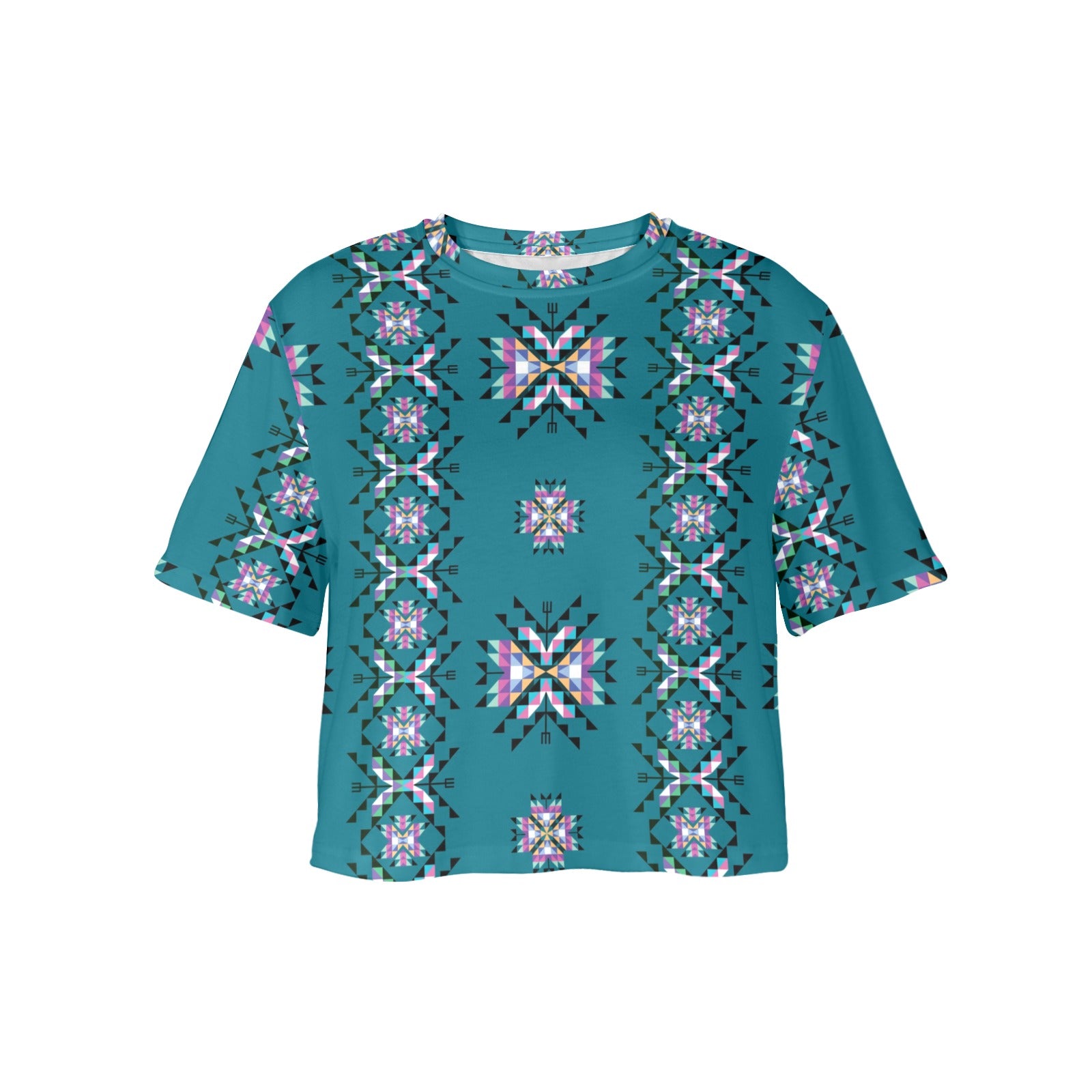 Medicine Lodge Dark Winter Women's Cropped T-shirt