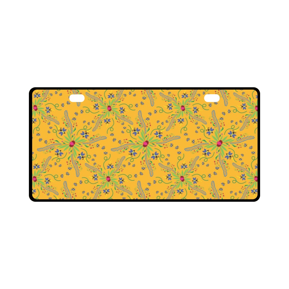 Willow Bee Sunshine License Plate